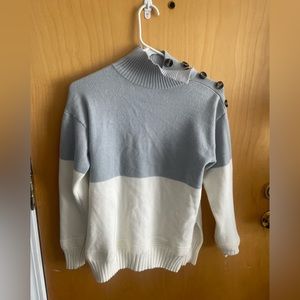 Brand new button sweater